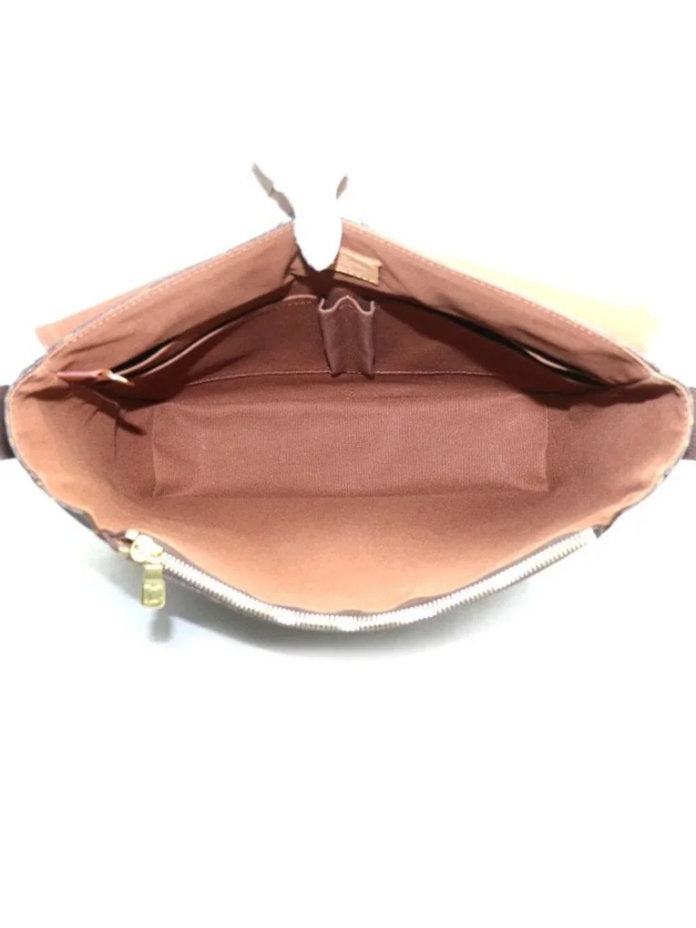 Louis Vuitton Messenger Beaubourg MM Shoulder Bag Monogram Brown